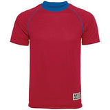Conversion Reversible Jersey Scarlet/royal Adult Single Soccer & Shorts