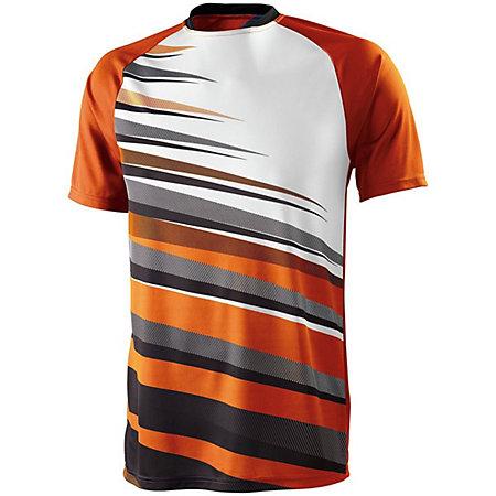 Youth Galactic Jersey Orange/black/white Single Soccer & Shorts