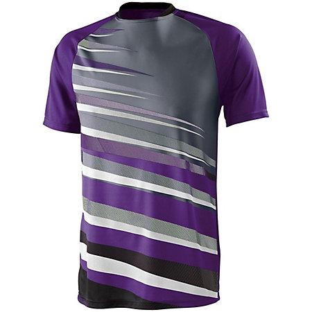 Youth Galactic Jersey Purple/black/graphite Single Soccer & Shorts