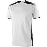 Camiseta de fútbol Ionic para jóvenes Camiseta y pantalones cortos blancos / negros