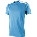 Camiseta de fútbol Ionic para jóvenes Columbia Azul / blanco Camiseta individual y pantalones cortos