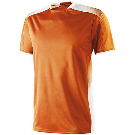 Youth Ionic Soccer Jersey Orange/white Single Jersey & Shorts