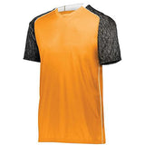 Youth Hawthorn Soccer Jersey Power Orange/black Print/white Single & Shorts