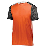 Camiseta de fútbol Hawthorn para jóvenes Naranja / negro Estampado / blanco Single & Shorts
