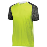 Youth Hawthorn Soccer Jersey Lime/black Print/white Single & Shorts