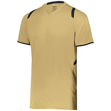Youth Millennium Soccer Jersey Vegas Gold/black Single & Shorts