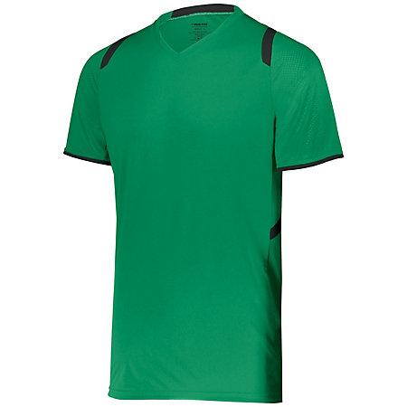 Youth Millennium Soccer Jersey Kelly/black Single & Shorts