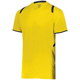 Camiseta de fútbol Millennium para jóvenes amarillo eléctrico / negro individual y pantalones cortos