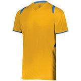 Camiseta de fútbol Millennium para jóvenes Athletic Gold / royal individual y pantalones cortos