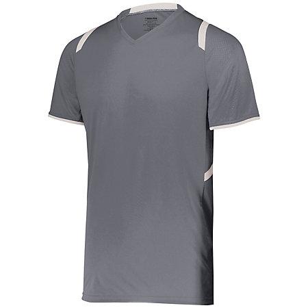 Youth Millennium Soccer Jersey Graphite/white Single & Shorts
