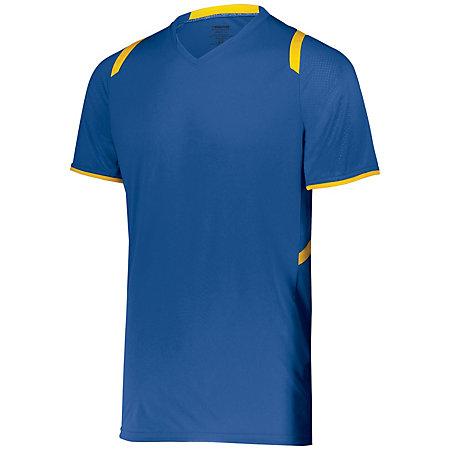 Camiseta de fútbol Millennium para jóvenes Royal / Athletic Gold Single & Shorts