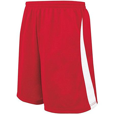 Camiseta de fútbol individual Albion Shorts Scarlet / white Single y