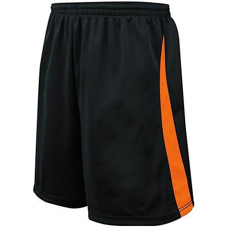Youth Albion Shorts Black/orange Single Soccer Jersey &