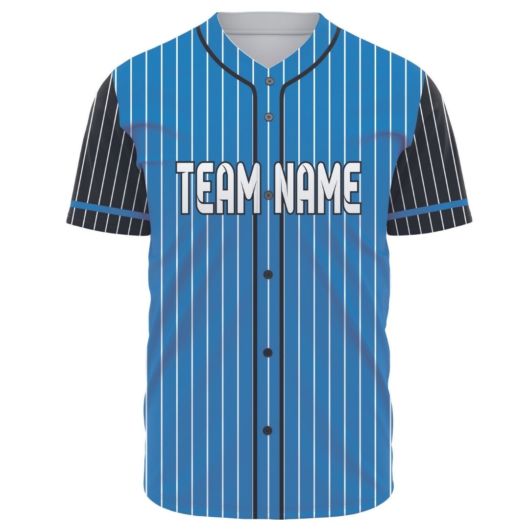 pinstripe baseball jersey with solid pants