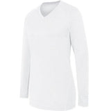 Girls Long Sleeve Solid Jersey