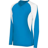 Girls Long Sleeve Court Jersey Youth Volleyball