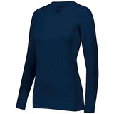 Ladies Truth Long Sleeve Jersey Navy Adult Volleyball