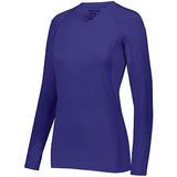 Girls Truth Long Sleeve Jersey Purple (Hlw) Youth Volleyball