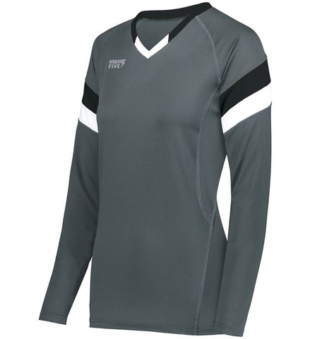 Ladies Truhit Tri-Color Long Sleeve Jersey