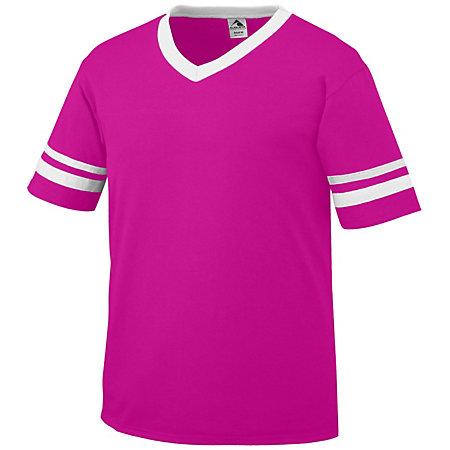 Sleeve Stripe Jersey Purple/gold/white Adult Baseball