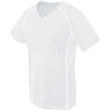 Ladies Evolution Short Sleeve White/white/white Adult Volleyball