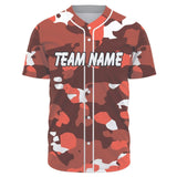 Camo SS Youth Baseball Jersey