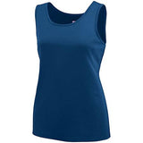 Ladies Training Tank Navy Basketball Single Jersey & Shorts