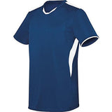 Youth Globe Jersey Navy/white Youth Single Soccer & Shorts