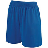 Girls Shortwave Shorts Royal/white Softball