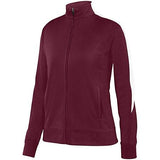 Ladies Medalist Jacket 2.0 Maroon/white Basketball Single Jersey & Shorts