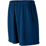 Shorts deportivos de malla absorbente azul marino de baloncesto para adultos