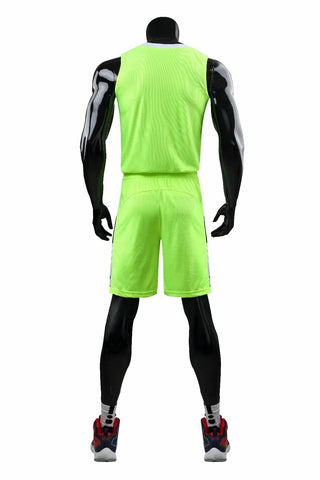 Alley Neon NS Customizable Basketball Jersey With Optional Shorts