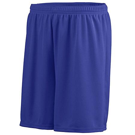Camiseta de fútbol individual púrpura Octane Shorts para jóvenes y