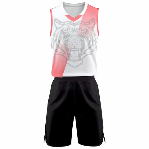 Tiger NS Customizable Basketball Jersey With Optional Shorts