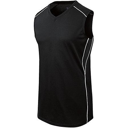 Ladies Dynamite Jersey Black/black/white Softball