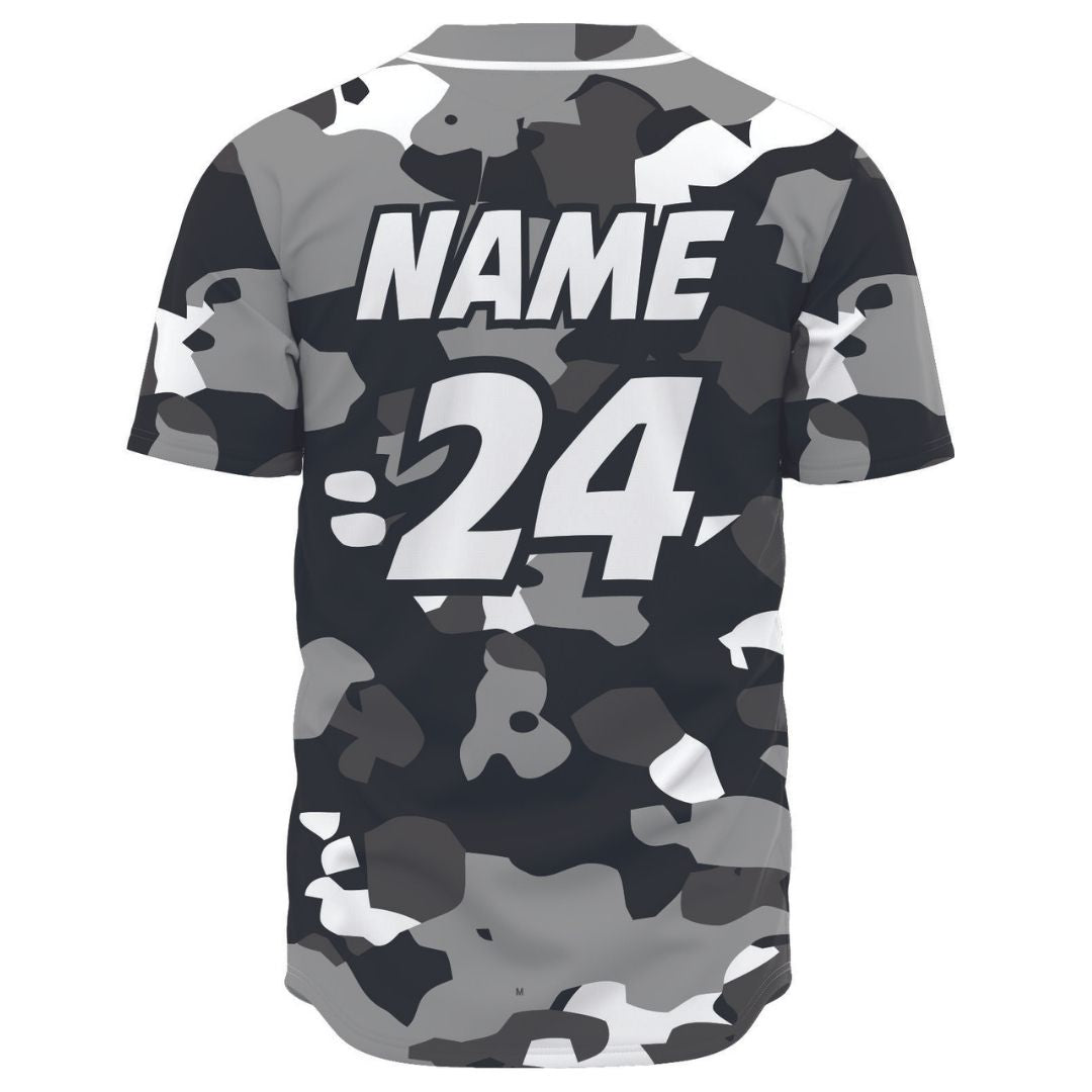 camo baseball jersey youth - sublimated baseball jerseys