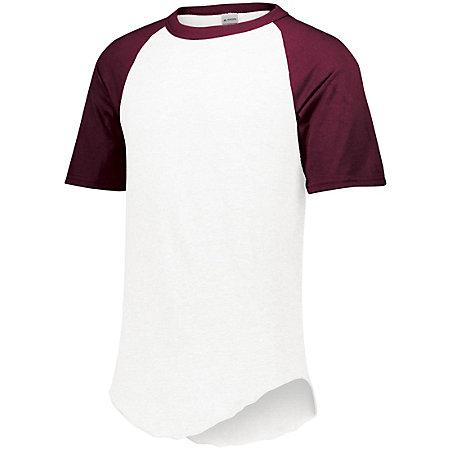 Youth Short Sleeve Baseball Jersey