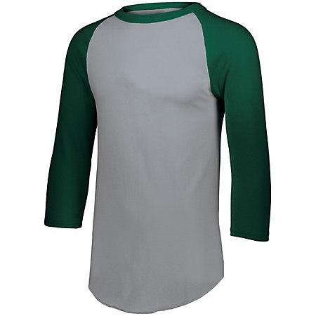Baseball Jersey 2.0 Athletic Heather/dark Green Adult
