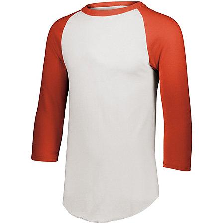 Baseball Jersey 2.0 White/orange Adult
