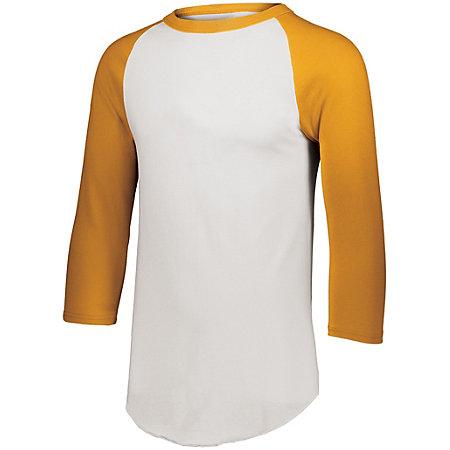 Baseball Jersey 2.0 White/gold Adult