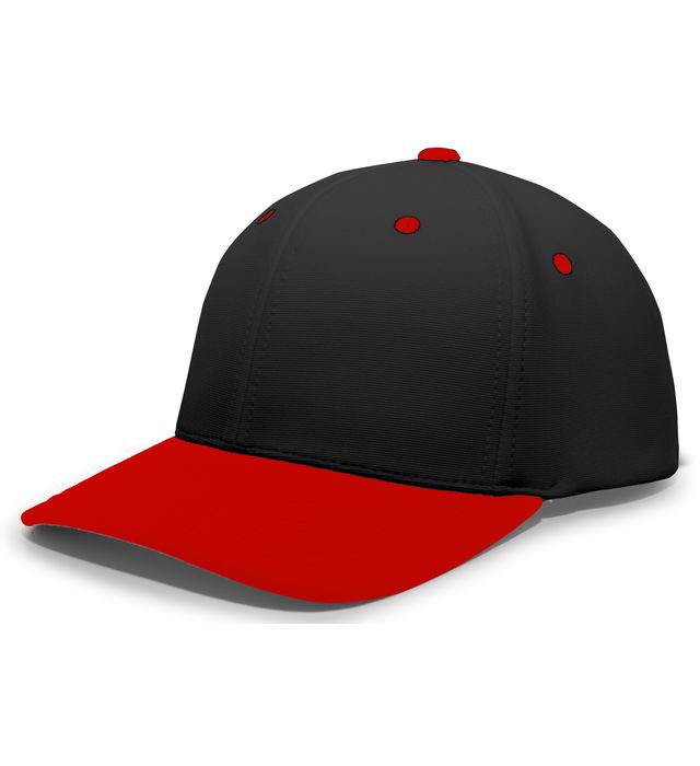 Flexfit Unisex Adult Retro Two Tone Trucker Cap Red/Black One Size
