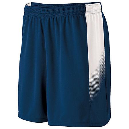 Youth Ionic Shorts Navy/white Single Soccer Jersey &