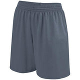 Girls Shortwave Shorts Graphite/white Softball