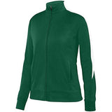 Ladies Medalist Jacket 2.0 Dark Green/white Softball