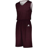 Youth Undivided Solid Single Ply Reversible Jersey Basketball & Shorts