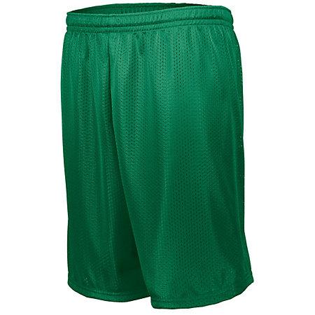 Longer Length Tricot Mesh Shorts Kelly Adult Basketball Single Jersey &