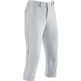 Girls Leprosy Low-Rise Softball Pant Silver Grey