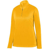 Ladies Wicking Fleece Pullover Gold Basketball Single Jersey & Shorts