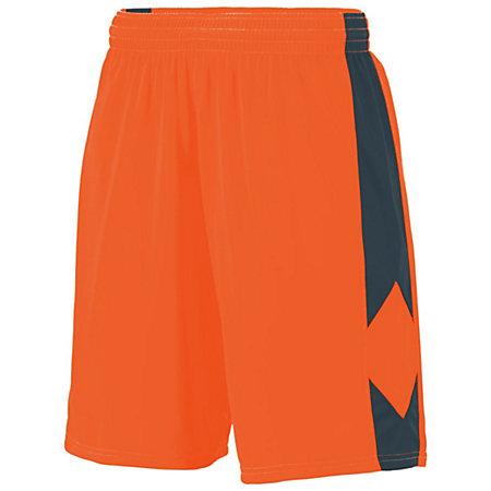 Block Out Shorts Power Orange / slate Camiseta de baloncesto para adultos