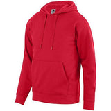 60/40 Fleece Hoodie Red Adult Baseball